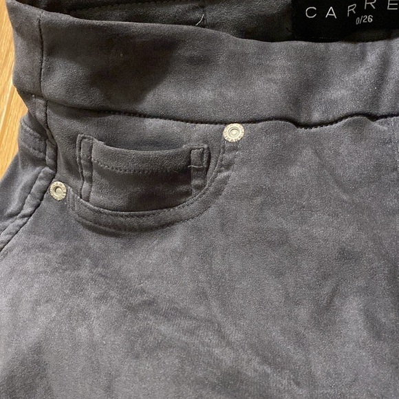 Carreli Angela Fit Women’s Grey Suede Feel  Slim Pull On (Size 0/26) - Picture 9 of 13